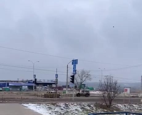 Горловчане опубликовали видео погони дрона ВСУ за автомобилем