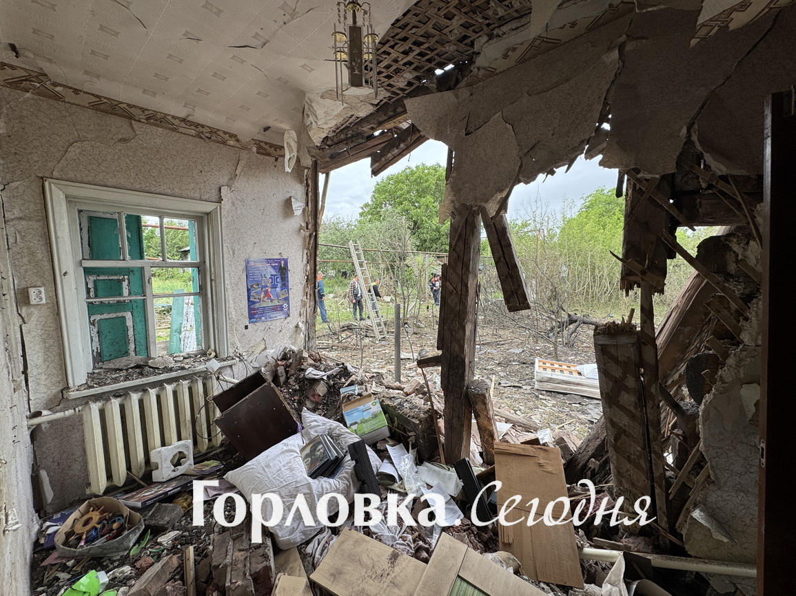 ВСФ обстреляли мирный жилой поселок в Горловке