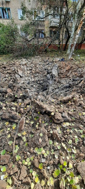 Последствия обстрела Горловки сегодня 15 октября