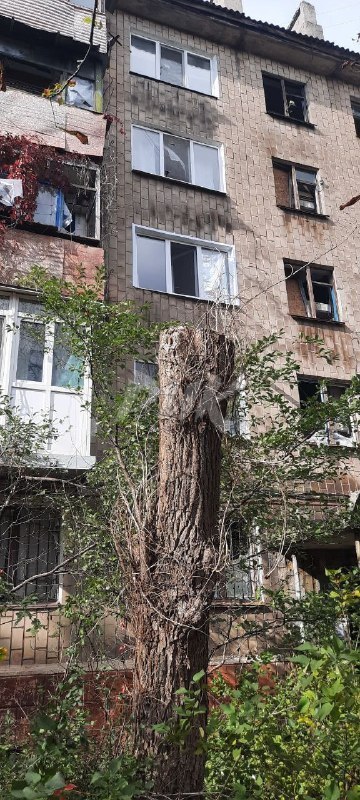 Последствия обстрела Горловки сейчас