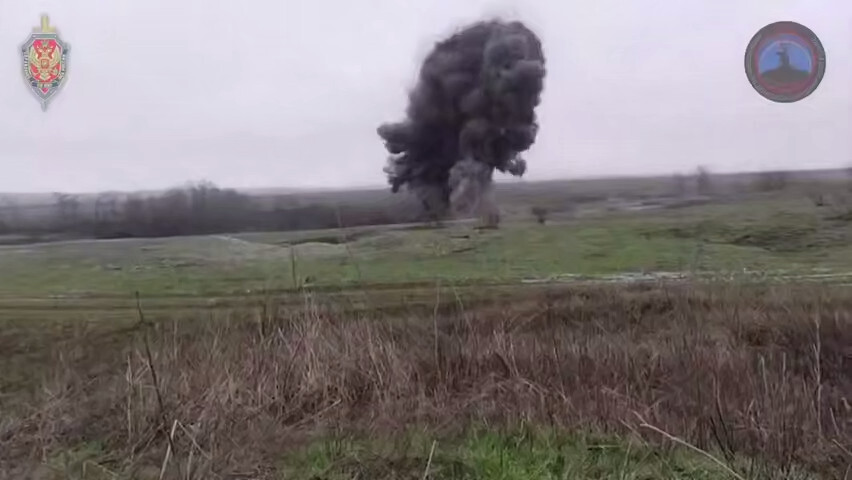 Уничнотажение боеприпасов от БПЛА ВСУ