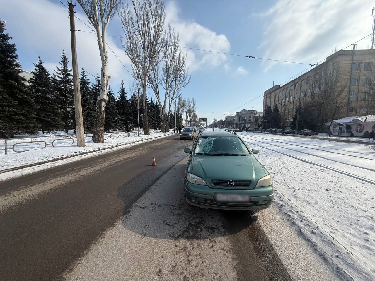 В Горловке произошло ДТП