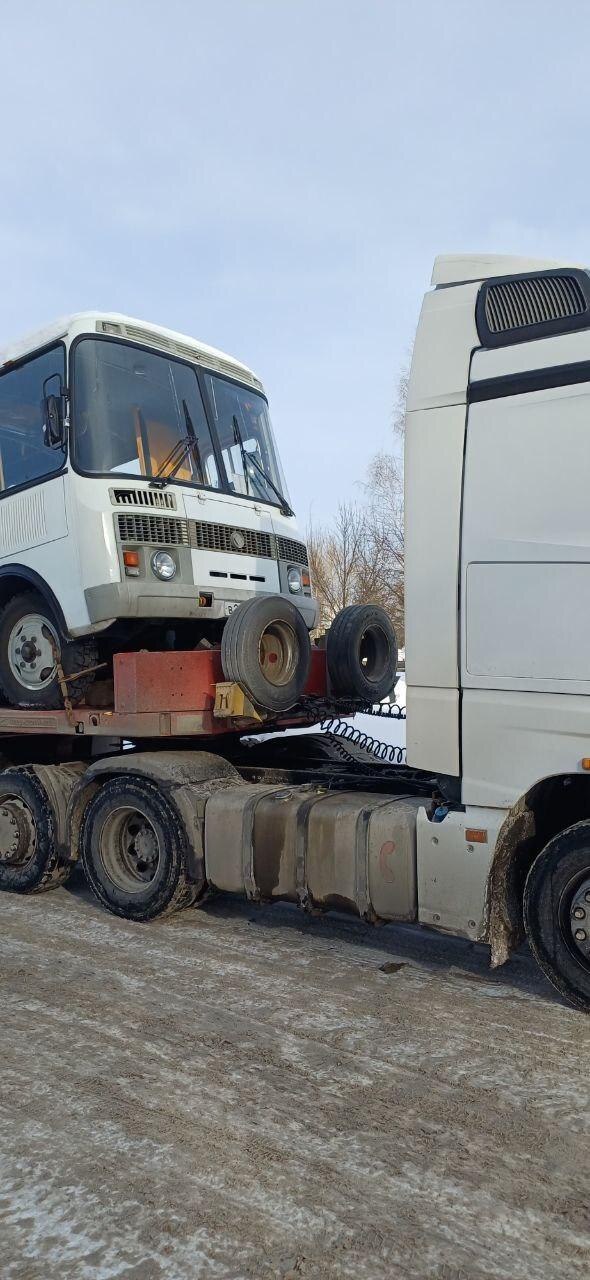 Кузбасс направил автобусы ПАЗ в Горловку