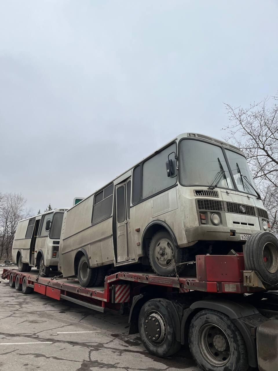 Автобусы из Кузбасса