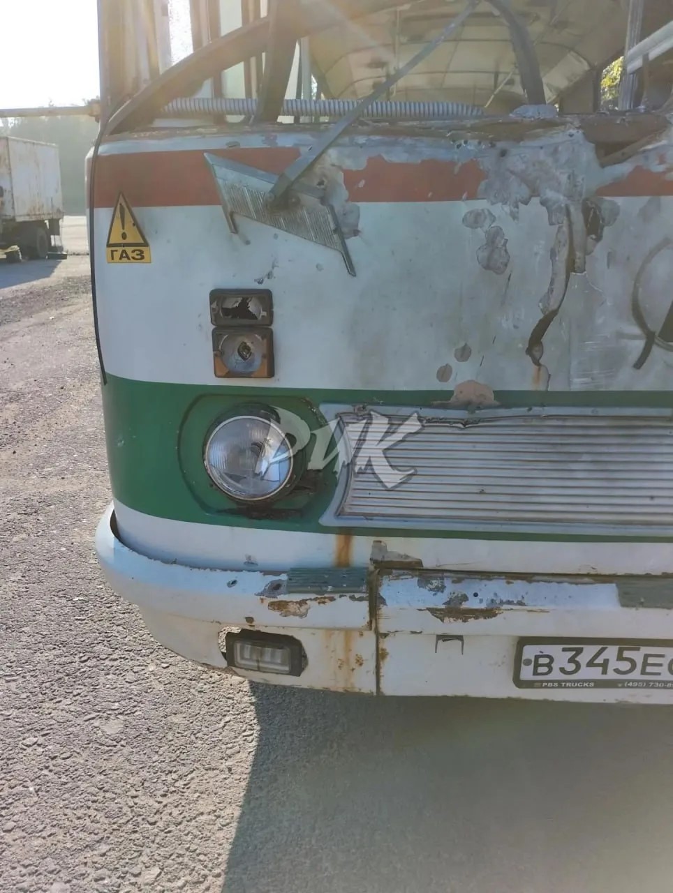 БПЛА ВСУ атаковал пассажирский автобус в Горловке 15 июня 2026 года