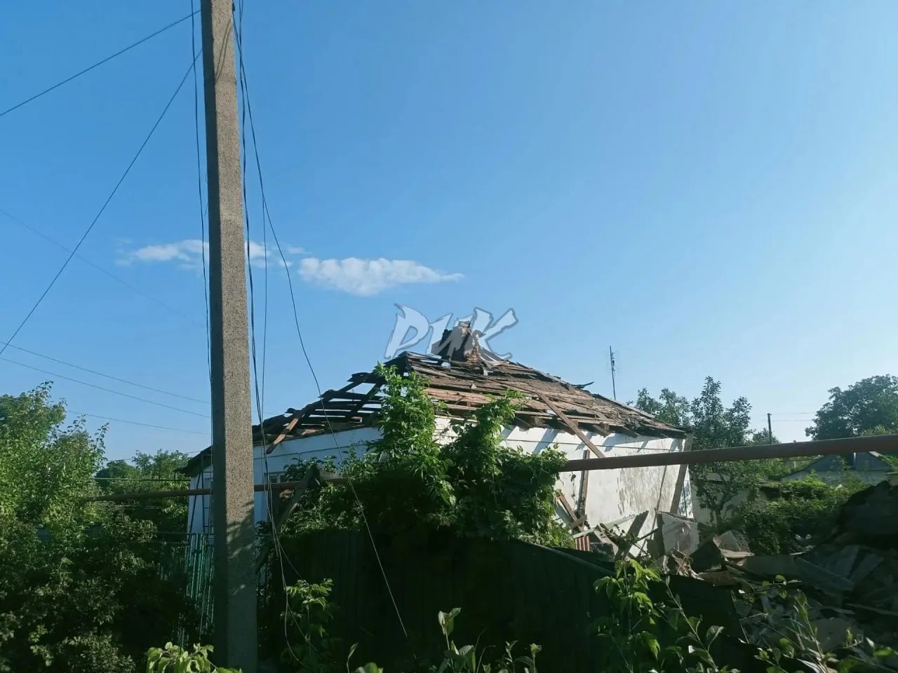 В результате атаки БПЛА ВСУ в Горловки поврежден ряд домов