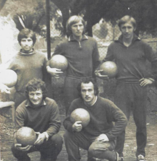 1977 год. Игроки Шахтёра