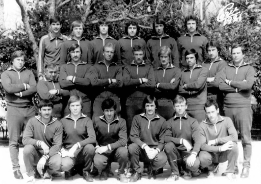 1981 год. Станица Лазаревская. Уголек на предсезонных сборах