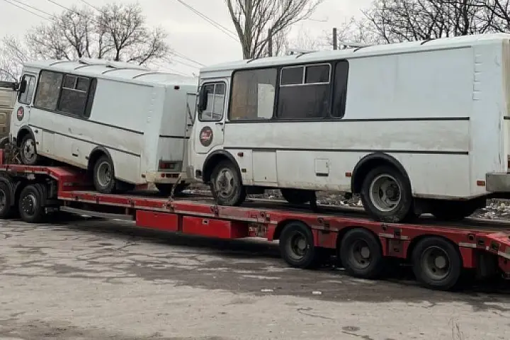 Автобусы из Кузбасса