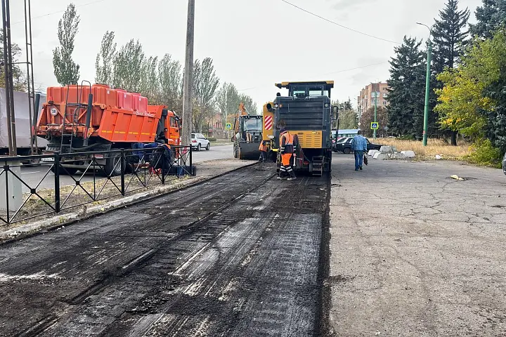 Ремонт дорог в Горловке
