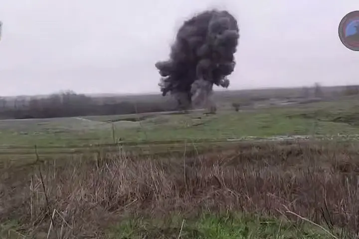 Уничнотажение боеприпасов от БПЛА ВСУ