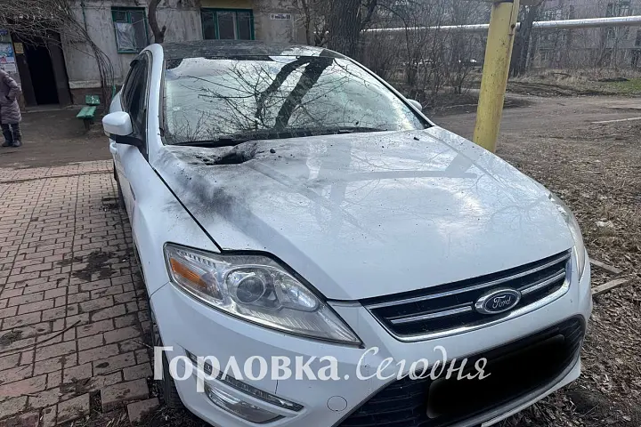 Последствия обстрела Горловки