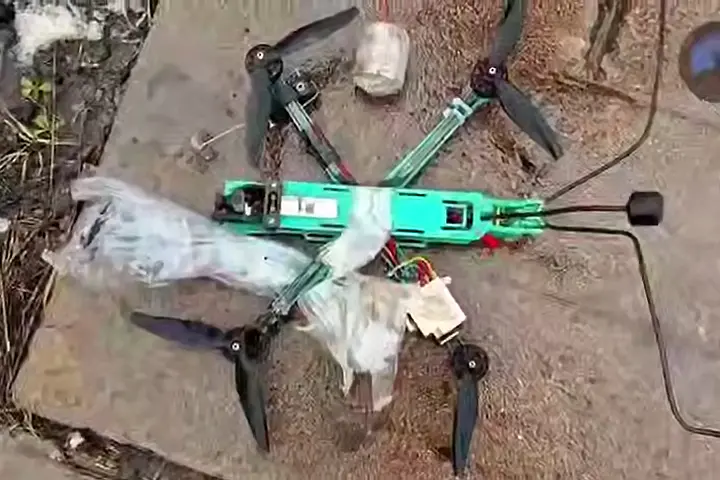 БПЛА ВСУ над Горловкой