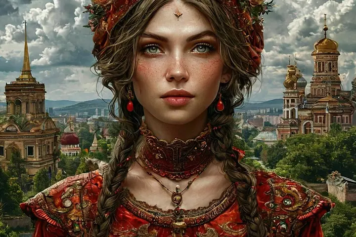 «Шедеврум» видит многострадальный город в образе юной девушки